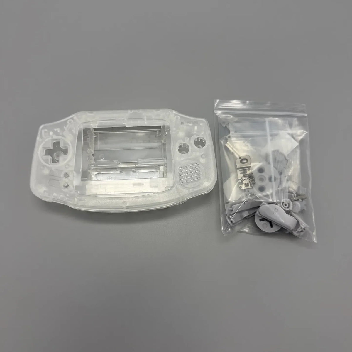 High Quality No Brand Logo Gameboy Advance GBA Shell Kit.There is no brand logo on the shell