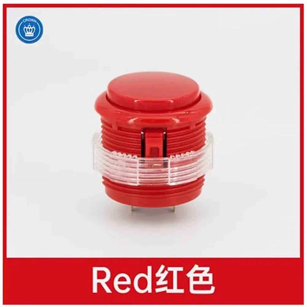 Original Korean CROWN 30mm Silent 203-S Push Button Arcade Cherry Switch DIY Joystick PC PS3 XBOX HITBOX Fighting Tekken Game