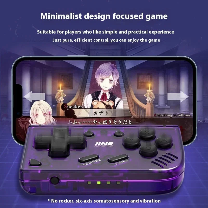 IINE Mini Retro Ananke Controller, Turbo, Interchangeable Stick