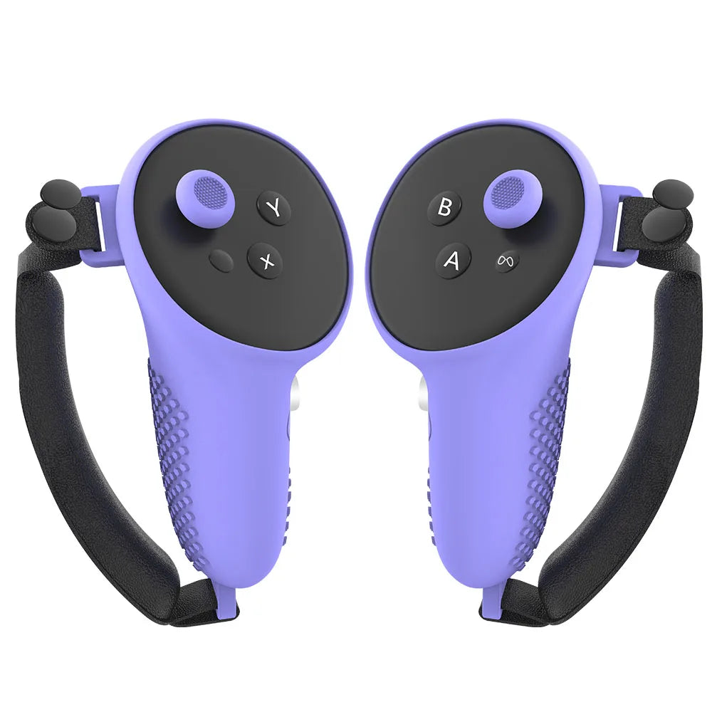 Silicone Protective Case For Meta Quest 3 VR Touch Controller Silicone Cover Skin Handle Grip VR Accessories