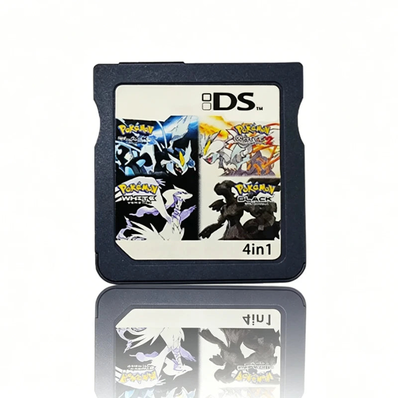 Pokémon DS Reproduction Cartridge, 4-in-1 Game Selections