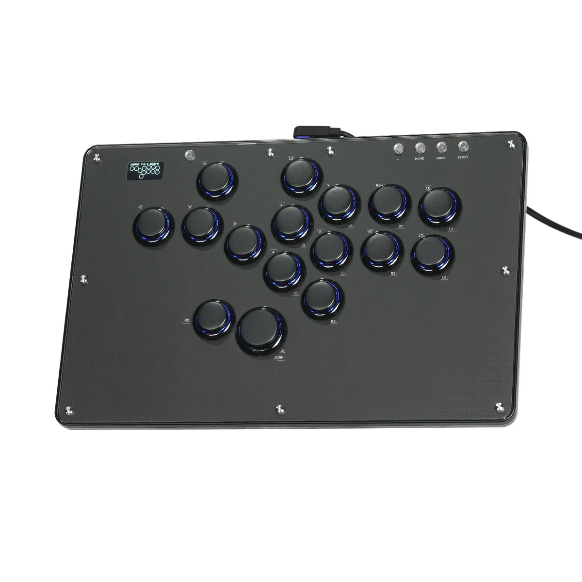 Haute42 U16 Leverless Hitbox Controller, Button Rim, PC/PS4/PS5