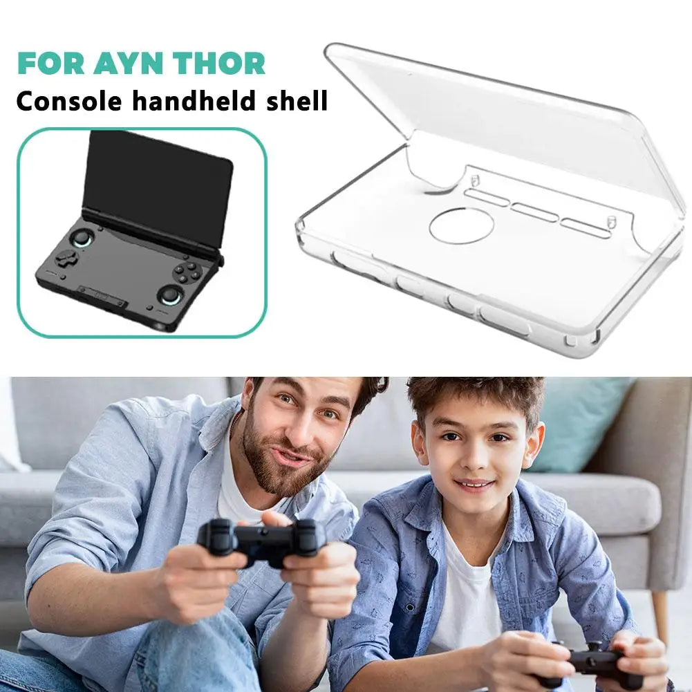 TPU Clear Protective Shell for AYN Thor Dual-Screen Flip Console