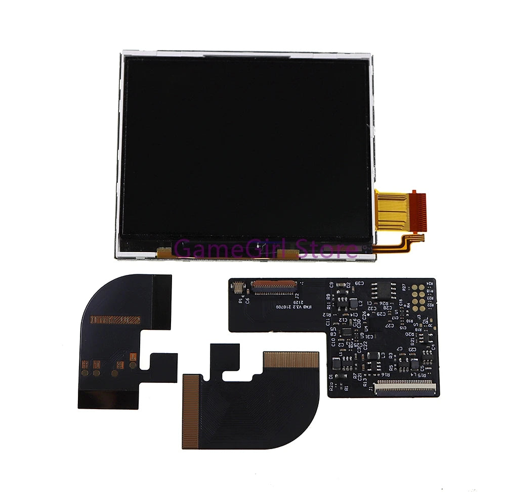 1set V3.0 IPS Backlight Highlight Brightness LCD Screen Kits For Gameboy GBA Advance Game Console