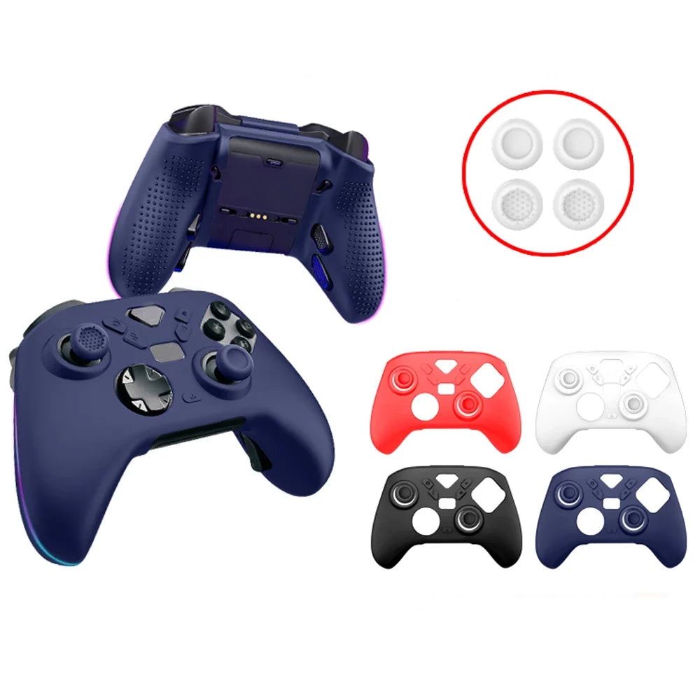 for ROG Raikiri II Xbox Controller Case Shockproof Charge Without Removal Dustproof Antifingerprint Washable +4 Joystick cap