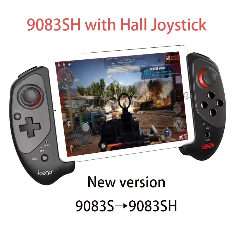 Ipega PG-9083SH Stretchable Bluetooth Gamepad with Hall Joystick