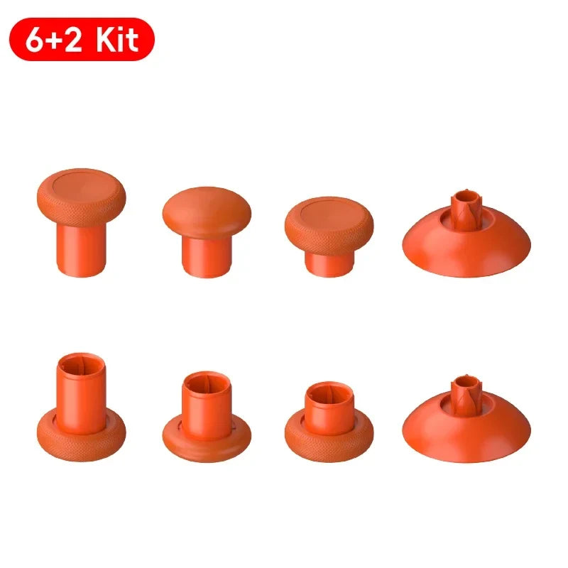 DATA FROG 8 Pack Metal Magnetic Thumbsticks for Xbox One Elite Series X S Controller Hall Effect Sensor Joystick Caps Accessorie