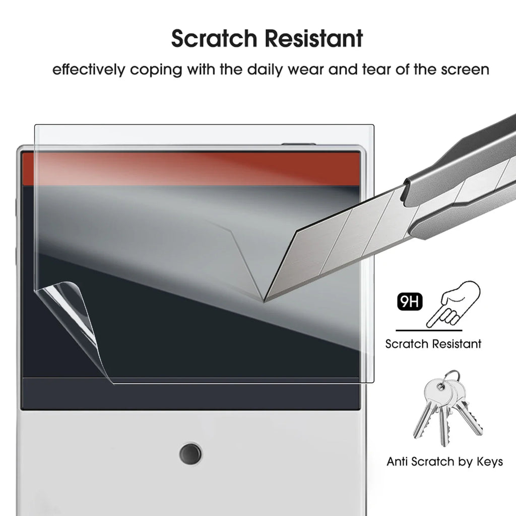 Flexible TPU Screen Protectors for Miyoo Mini Plus Anti-scratch Protective Films for MIYOO Mini Plus Game Console Hydrogel Film