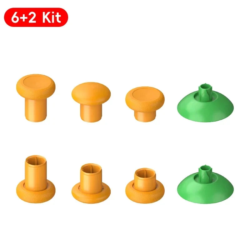 DATA FROG 8 Pack Metal Magnetic Thumbsticks for Xbox One Elite Series X S Controller Hall Effect Sensor Joystick Caps Accessorie