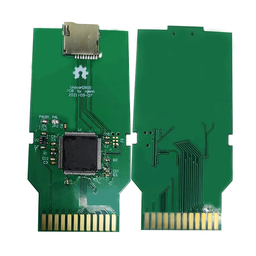Atari 2600 Flashcard V2 DIY Retro Game Cartridge with TF Card