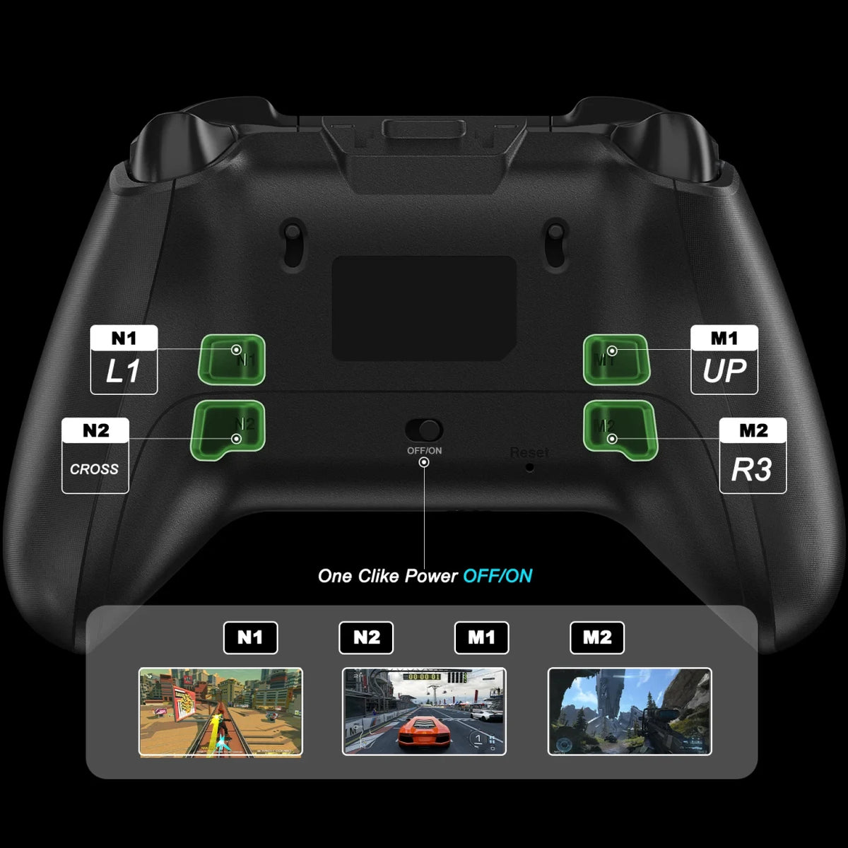 QRD FERROX M5 Wireless Hall Effect Controller for Xbox and PC