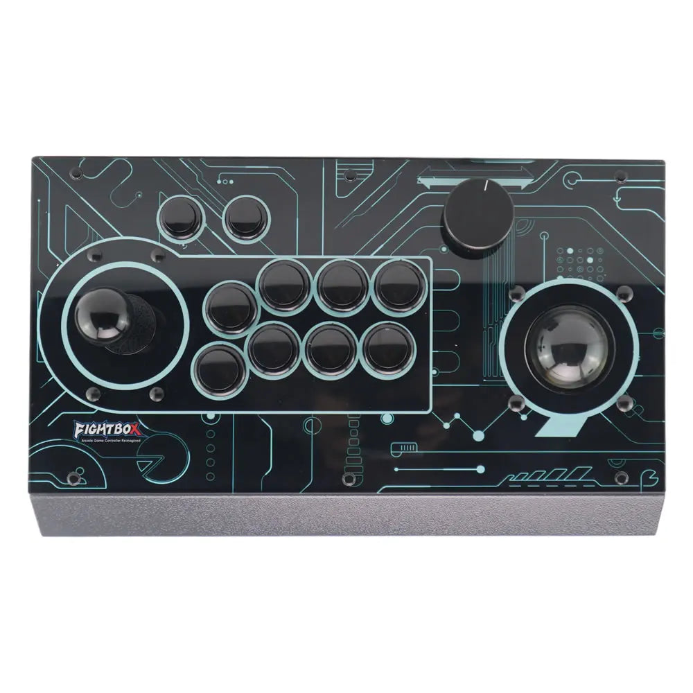 FightBox R10-PRO Arcade Joystick with Trackball & Spinner, PC/PS3