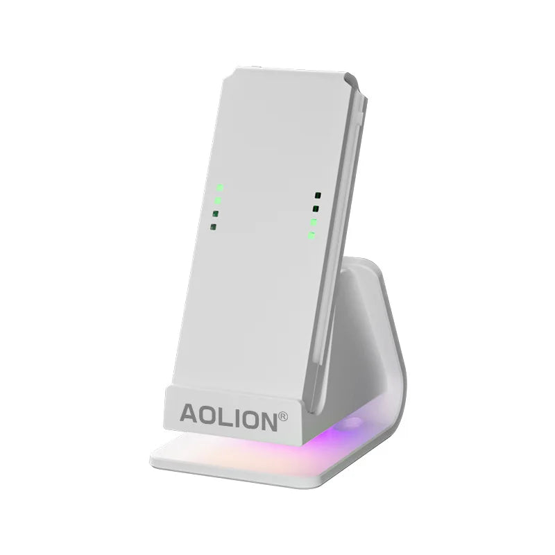 Aolion Charging Grip for Nintendo Switch Joycon, RGB Stand
