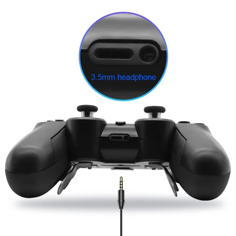 PS4 Gamepad Bluetooth-Compatible PS4 Controller Wireless Bluetooth Gamepad Game Controller For PC PS4 Game Console