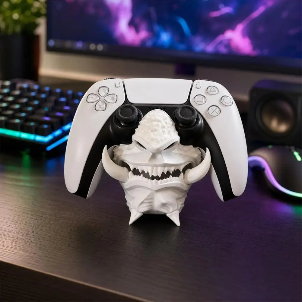 PS5 Demon Monster Skull Game Controller Holder Stand