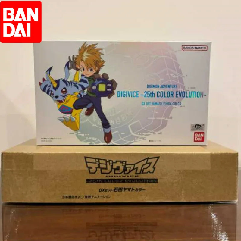 Bandai Digimon Adventure 02 Digivice, D3 V-mon Wormmon Model