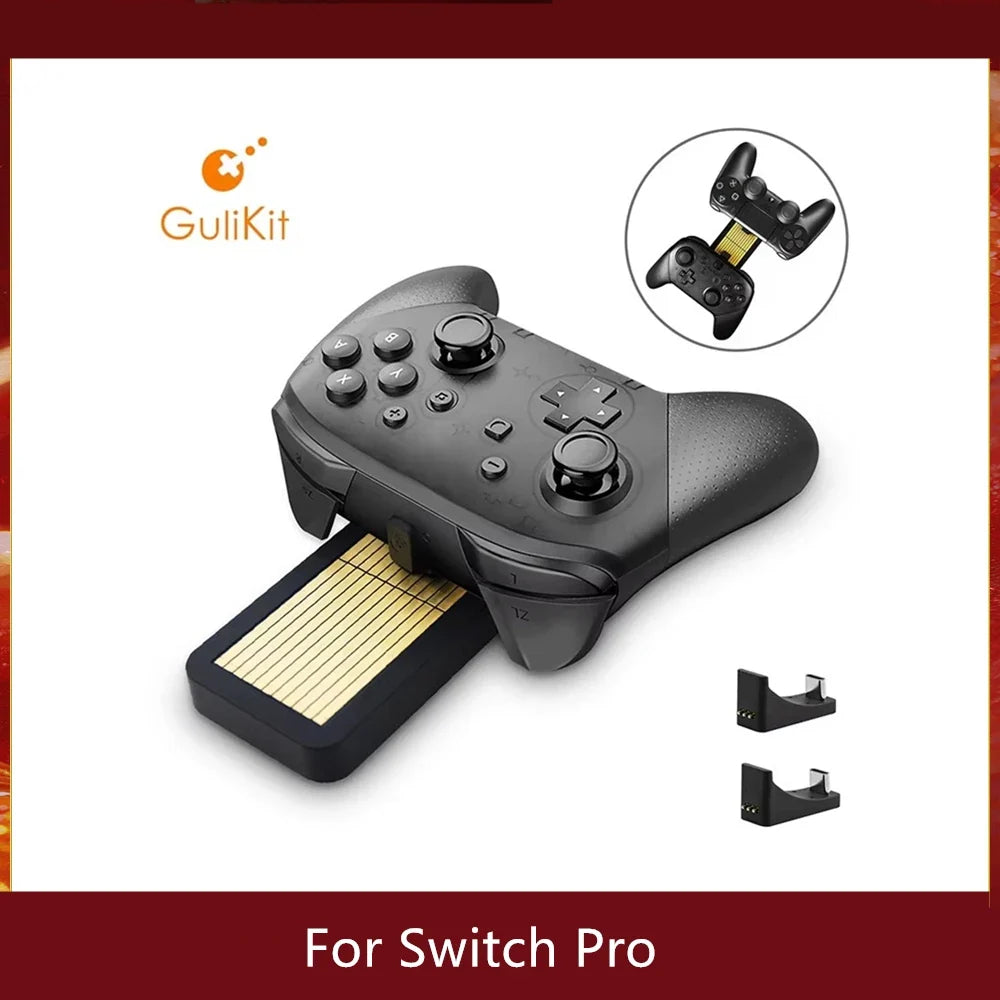 GuliKit KK3 Dual Controller Charging Dock for PS5, Switch Pro