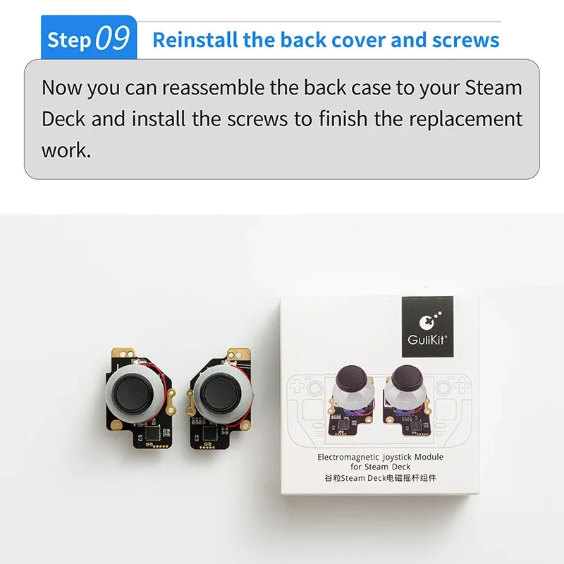 GuliKit Joystick for Steam Deck, SD02 Electromagnetic Module