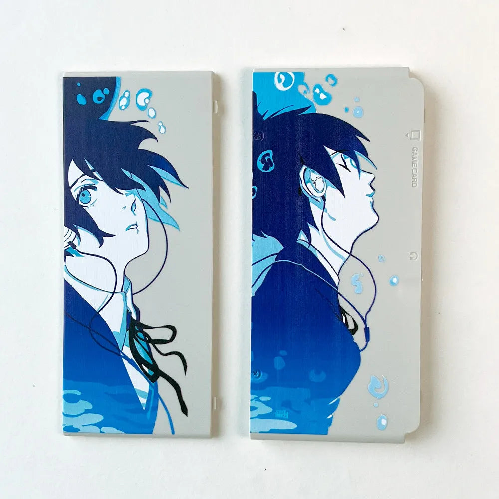 For Nintendo Game Handheld Protective Case New 3ds Replacement Shell Anime Themed Ae Cover Custom Game Controller Accessories