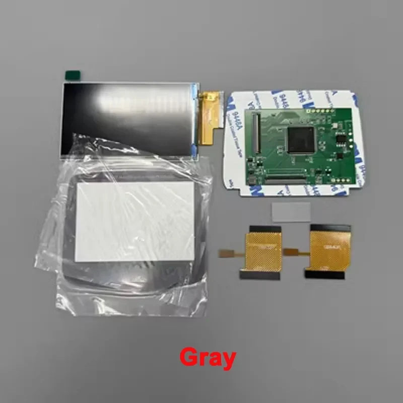 GBA 2.9" IPS LCD Kit, High Brightness, No Shell Cutting