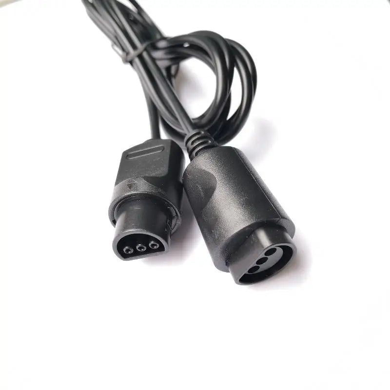 1.8m N64 Extension Cable Plug and Play Durable Data Transfer Cord for N64 Game Controller Console Players