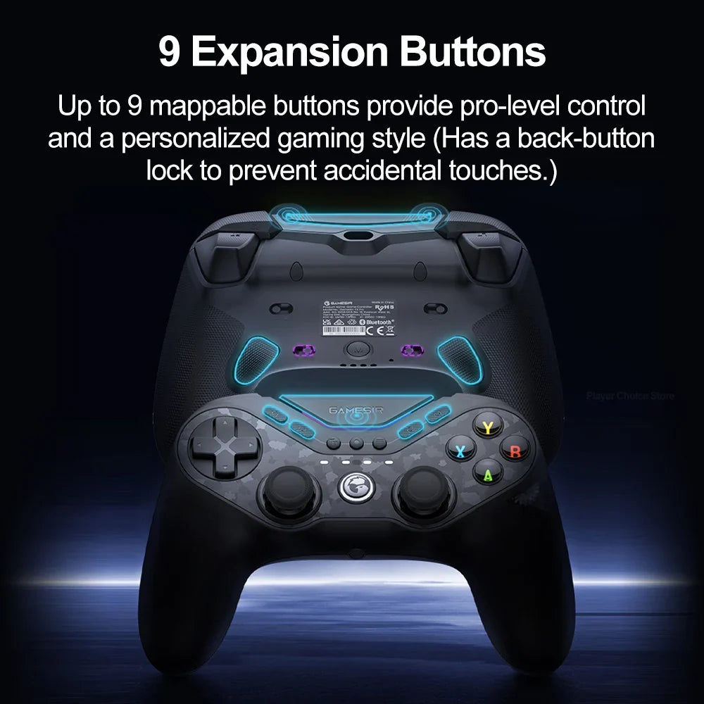 GameSir Tarantula Pro Gamepad PC for Nintendo Switch 2 Switch Android iOS Controle TMR Hall Joysticks NFC 6 axis Gyro Controller
