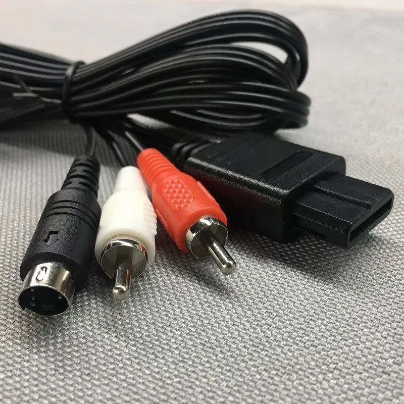 S-Video Cable for SNES and N64, 1.8m BUKIM AV Cord