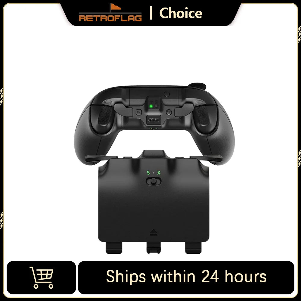 RETROFLAG Gaming Accessories SuperPack for Xbox Series Controller with Rechargeable Xbox Series Controllers