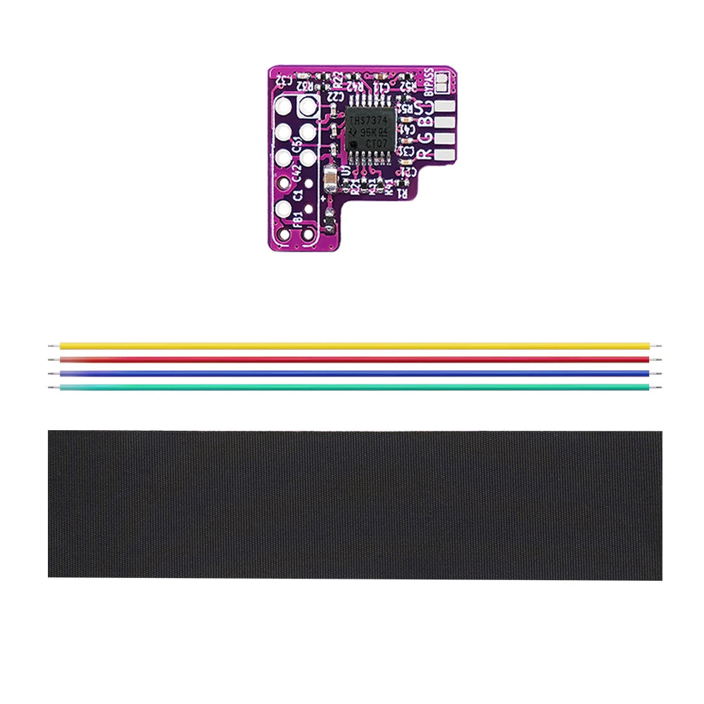 N64 NTSC RGB Modification Kit with RGB Cable Options