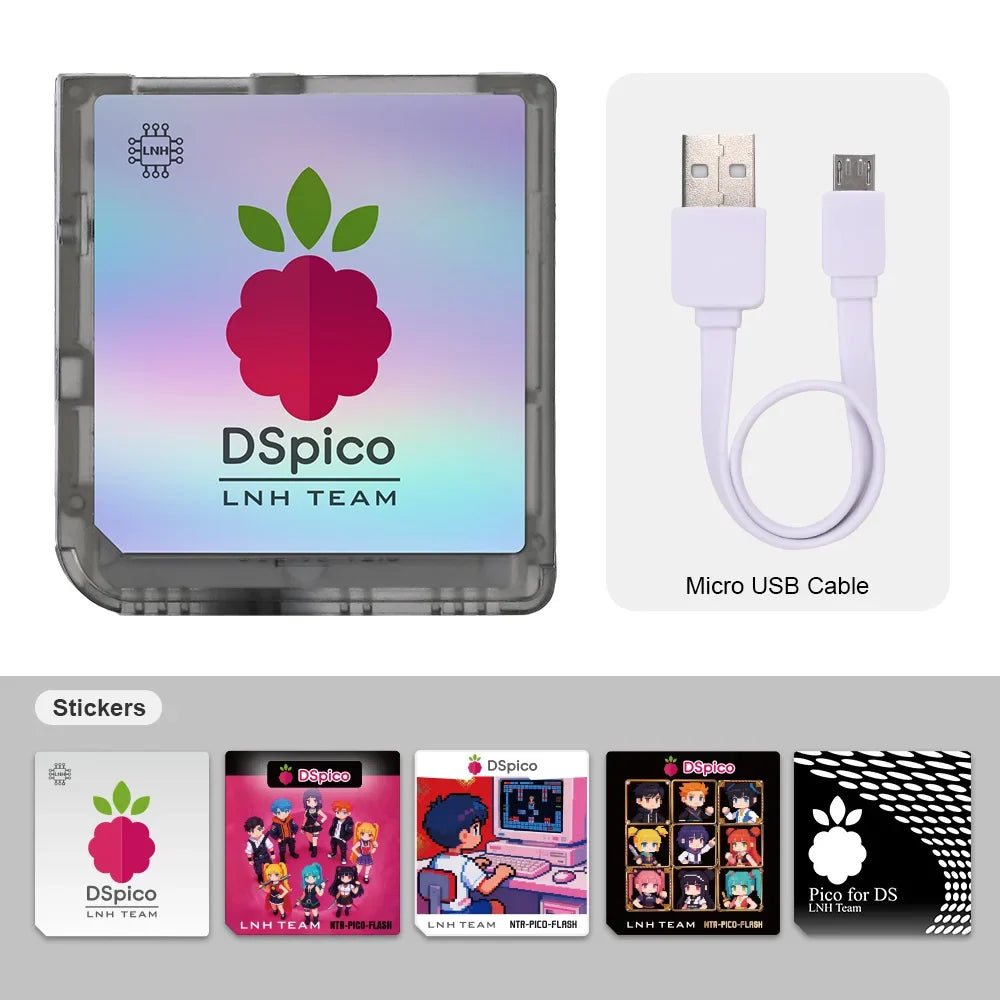 RP2040 MCU DSpico Game Reader Compatible With NDS NDSL DSi 3DS Console
