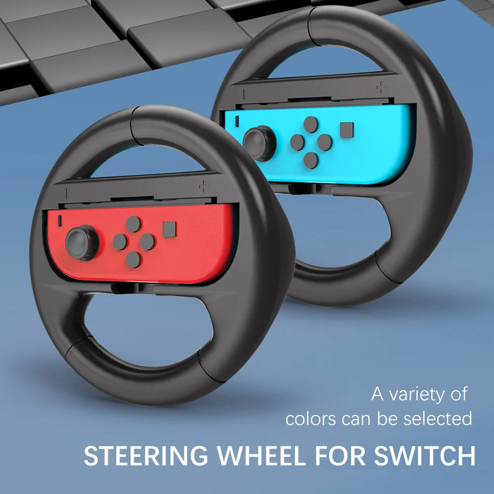 Switch OLED Racing Steering Wheel Grip, 2pcs/Set SL SR