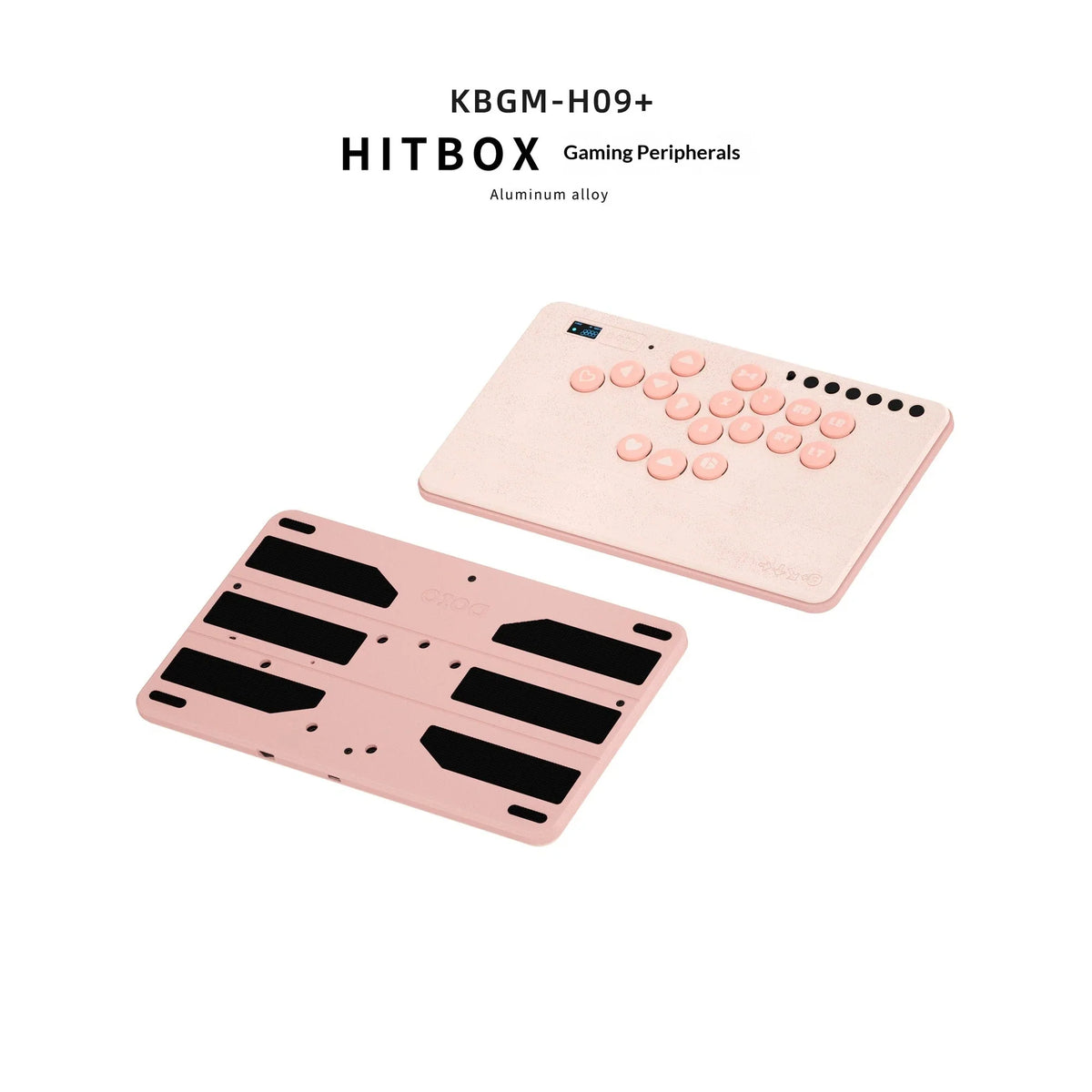 Keyboard Doio Hitbox Aluminum Alloy Mechanical Switch Game Keypad Kbgm H09+ Stickless Fighting Controller For Ps5 Switch Steam