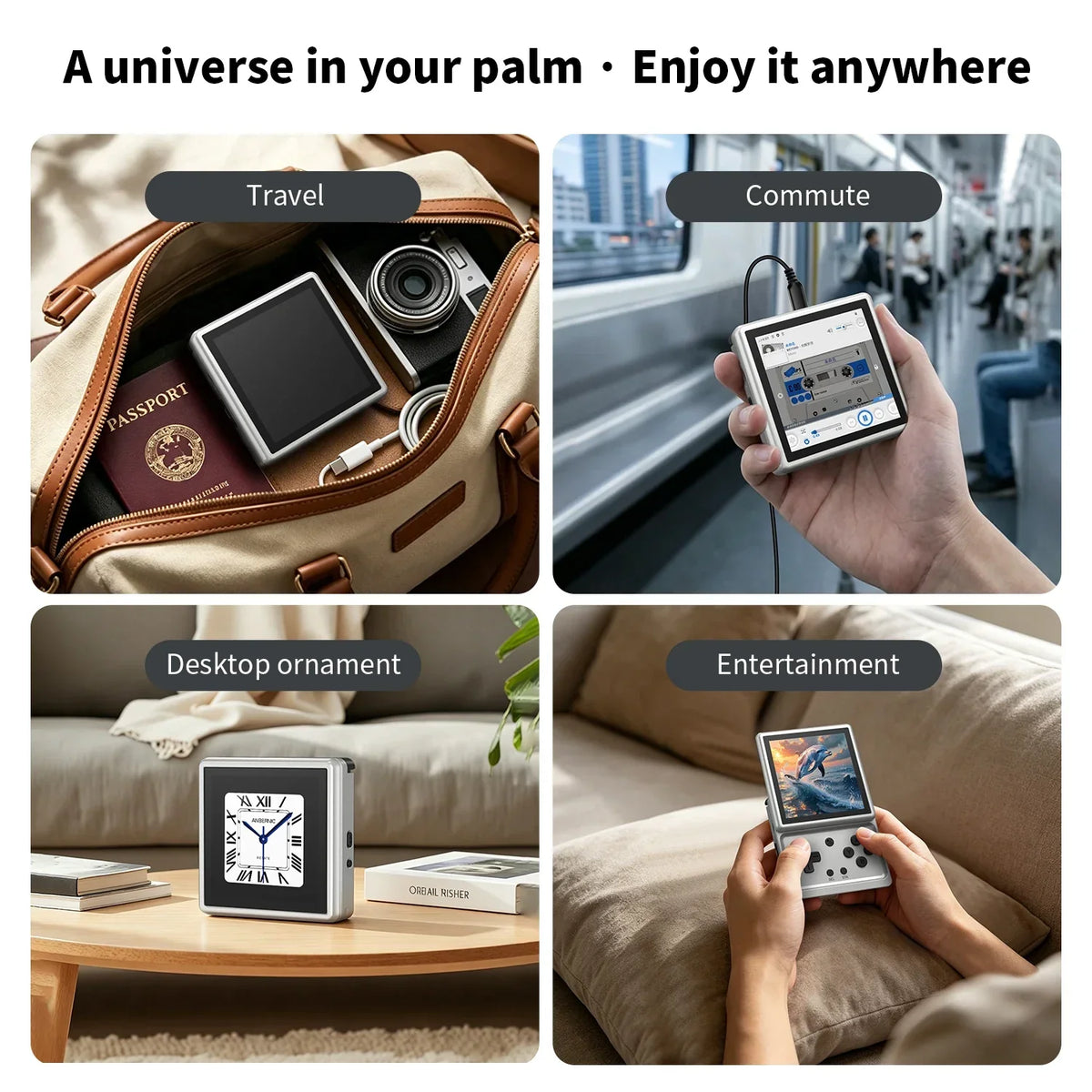 Anbernic RG Rotate Android Handheld, 3.5-inch Rotating Screen