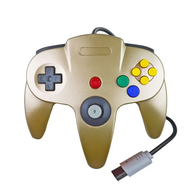 Wired Gamepad for Nintendo N64, Classic Joypad with Long Cable