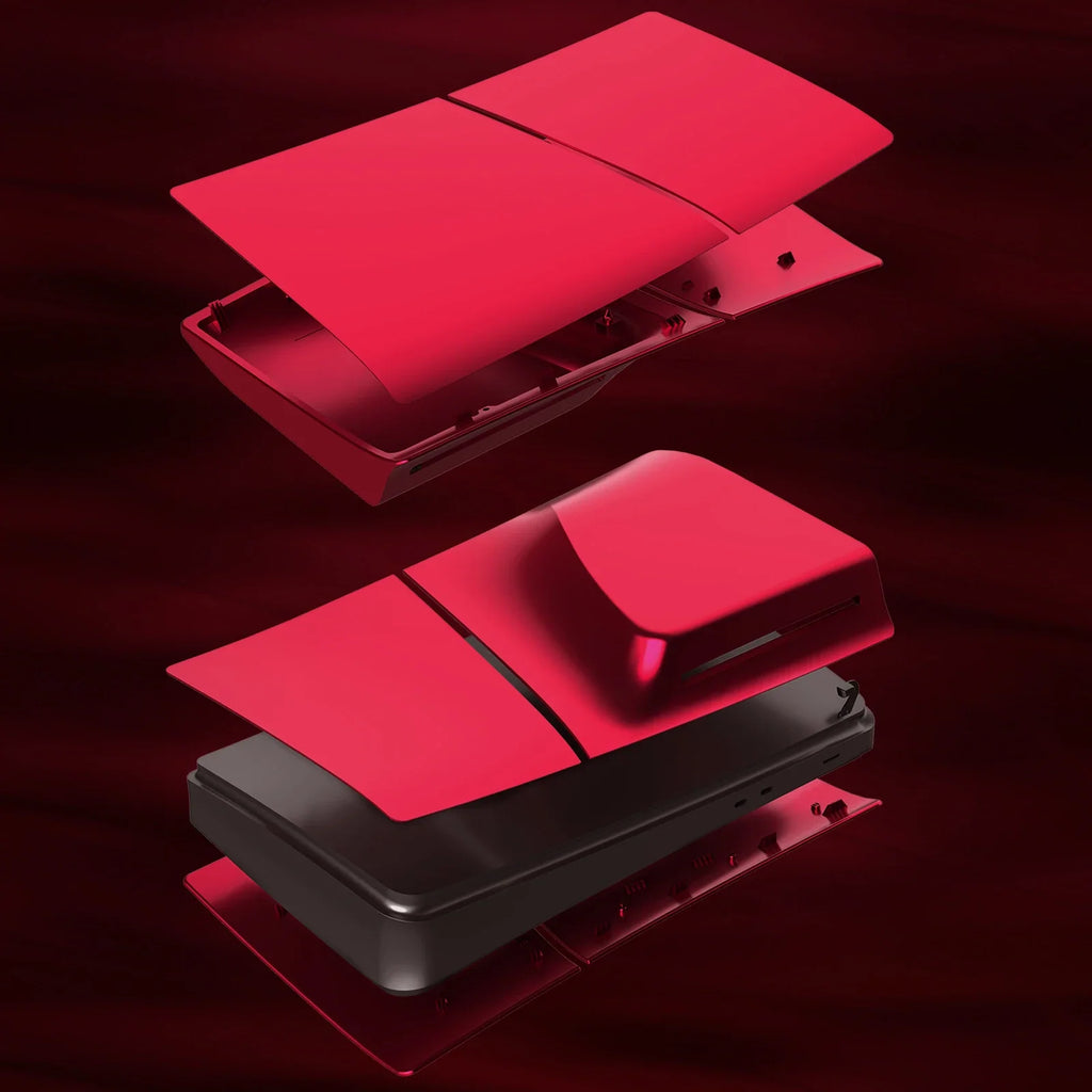 Replacement Shell for PS5 Slim Disc, ABS Cover Plates