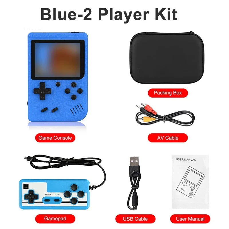 Handheld Game Players Retro Handheld Game Console Built-in 400 FC Games 3.0 Inch LCD Screen Video Game Player Kids Boys Gift
