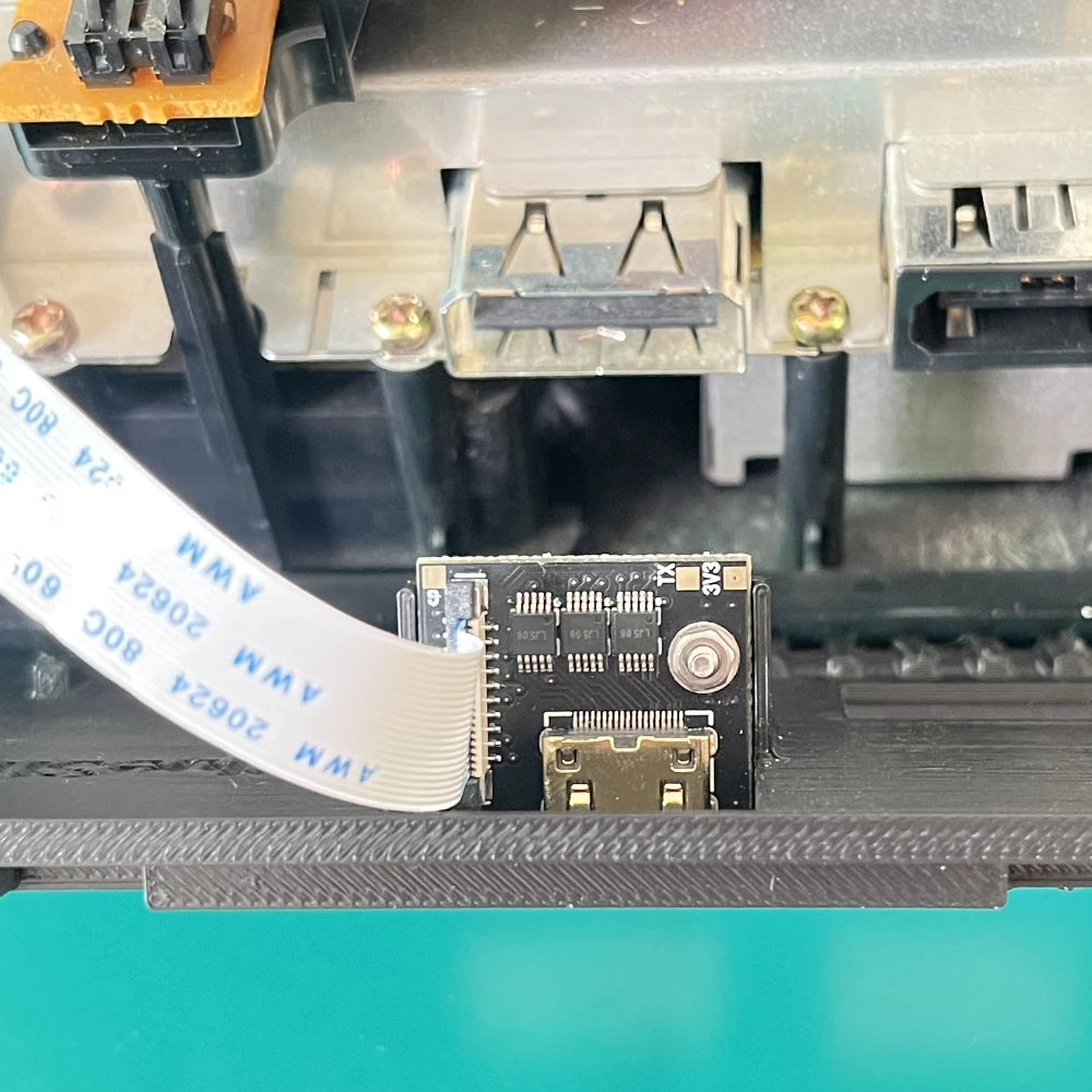 GCDual 5.3.1 HDMI Video Mod Kit for GameCube DOL-001 GCVideo Digital Audio RGBS RGBHV RGsB YPbPr Output Professional Install