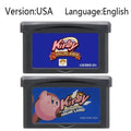 Hot GBA Kirby Game Cartridge 32-Bit Video Game Console Card  English version  Amazing Mirror Nightmare in Dream Land for GBA NDS