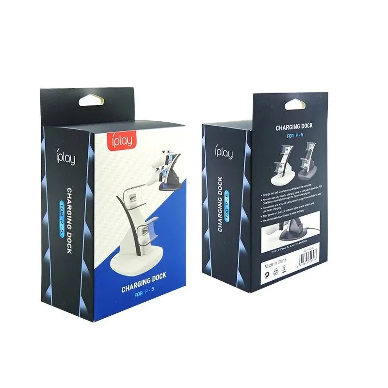 Dual Controller Charging Dock for PS5, Fast Charging Stand