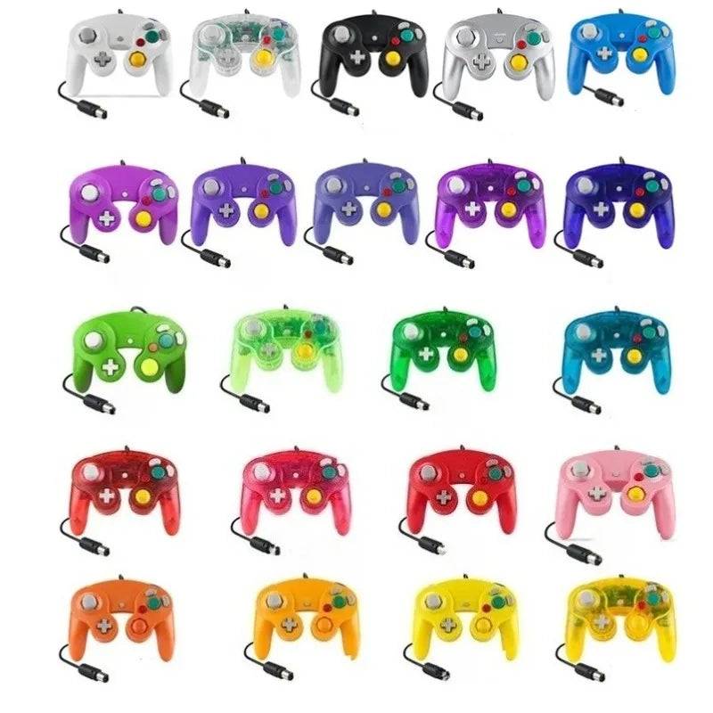 Multi-Color Wired Controller for GameCube NGC, USB Gamepad