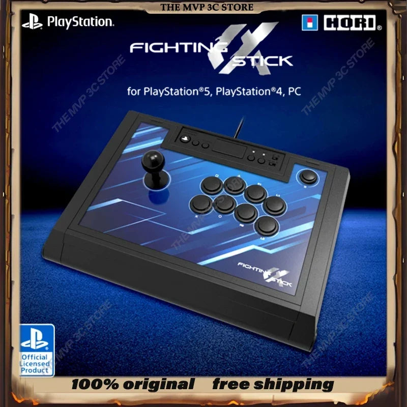 HORI Alpha Fighting Arcade Joystick for PS5, PC, Street Fighter 6