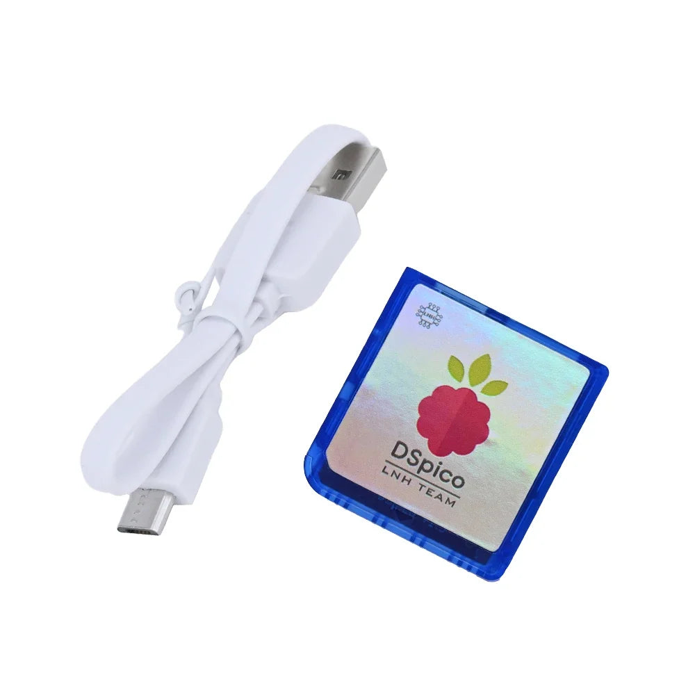 Chiscart DSpico Micro USB Injection Molded Transparent Case Compatible with Original PCB For NDS NDSL DSi 3DS Consoles