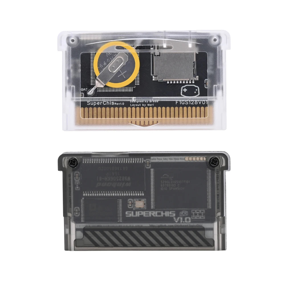 GBA SuperChis Prime Game Reader Cart for NDS/NDSL/GB Player