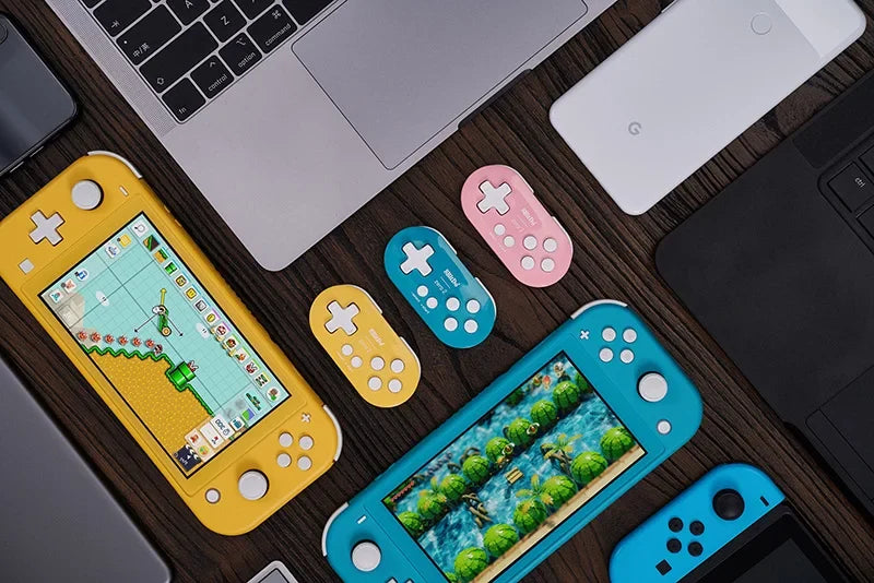 8BitDo Zero 2 Mini Bluetooth Gamepad for Switch, PC & Android