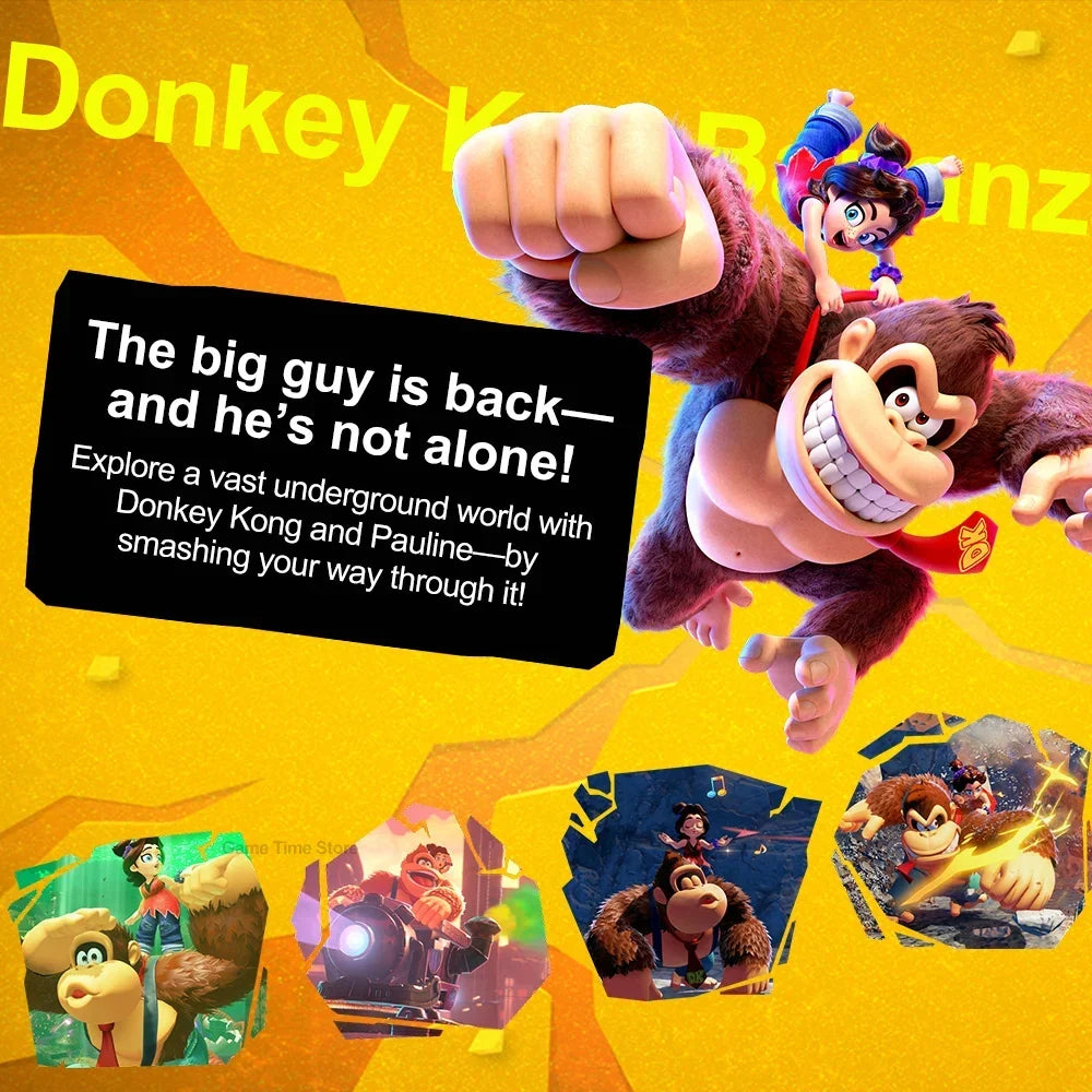 Donkey Kong Bananza for Nintendo Switch 2 Physical Game Card