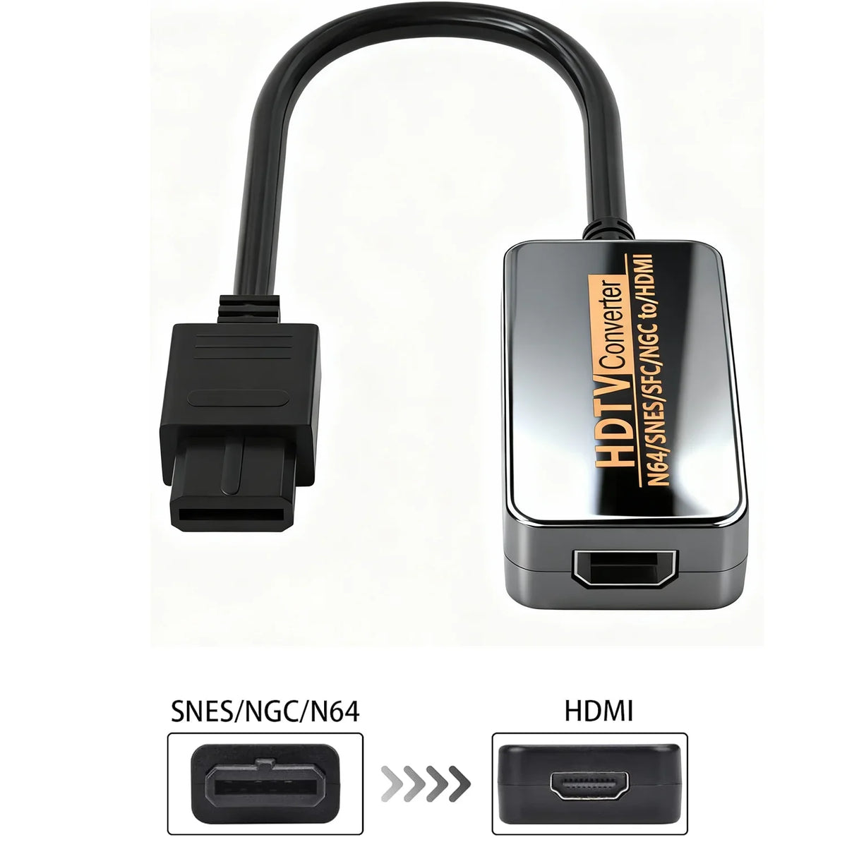 New 1080P HDMI N64 Video Game Converter For Nintendo N64/SNES/SFC HD TV Converter Retro Game Console Video Converter Adapter