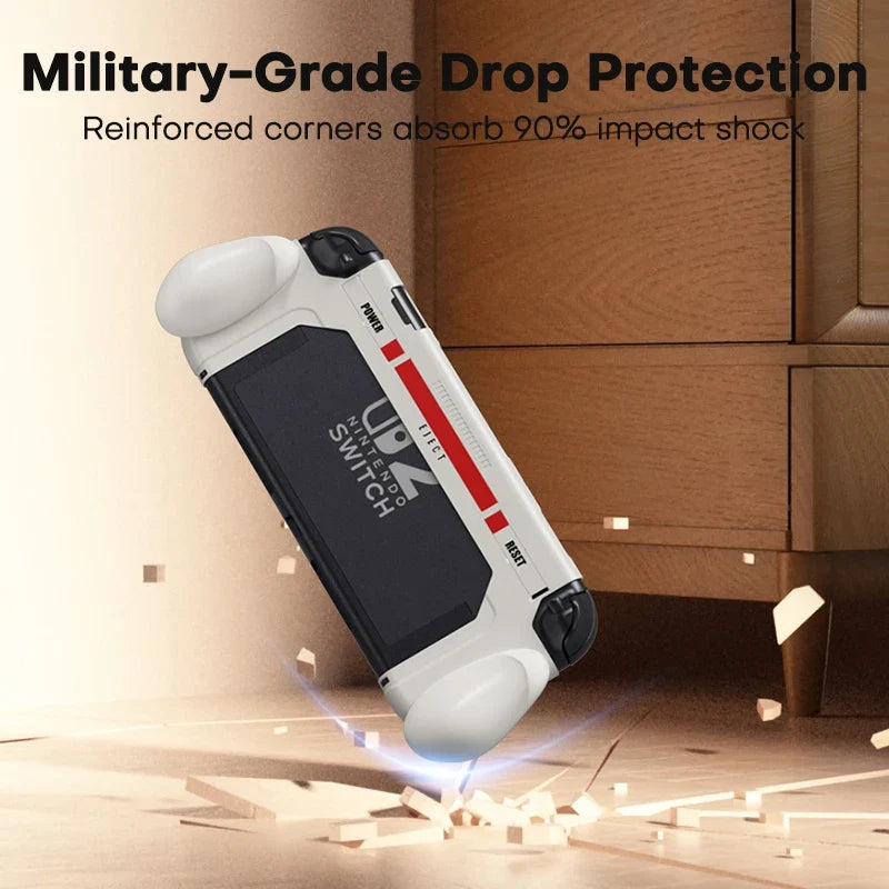 Tuodes Grip Case for Nintendo Switch 2 Retro 3-in-1 Split