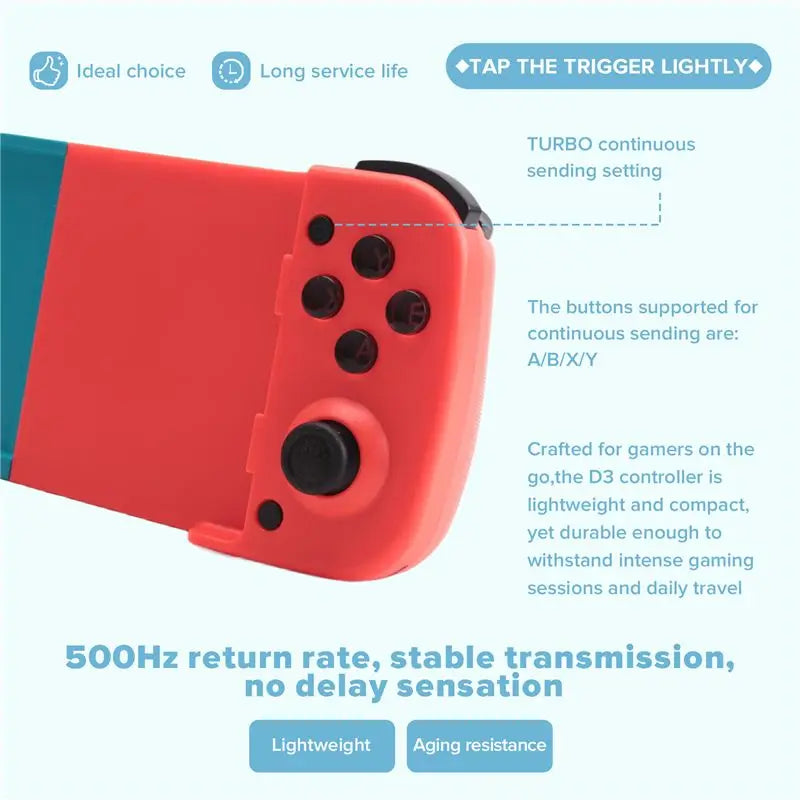 A41Z-D3 Wireless Stretchable Game Controller for Android & iOS