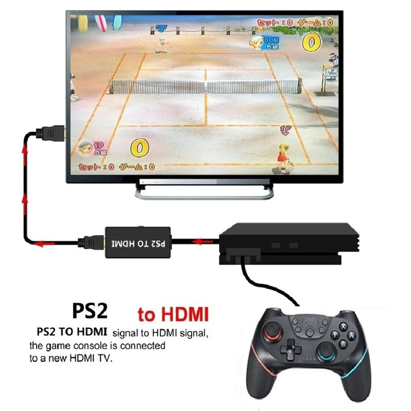 N64 to HDMI Converter Cable for PS2 Wii Xbox 1080P