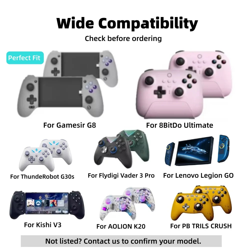 GameSir G8 TMR Joystick Replacement, K-SILVER JS16 Pro